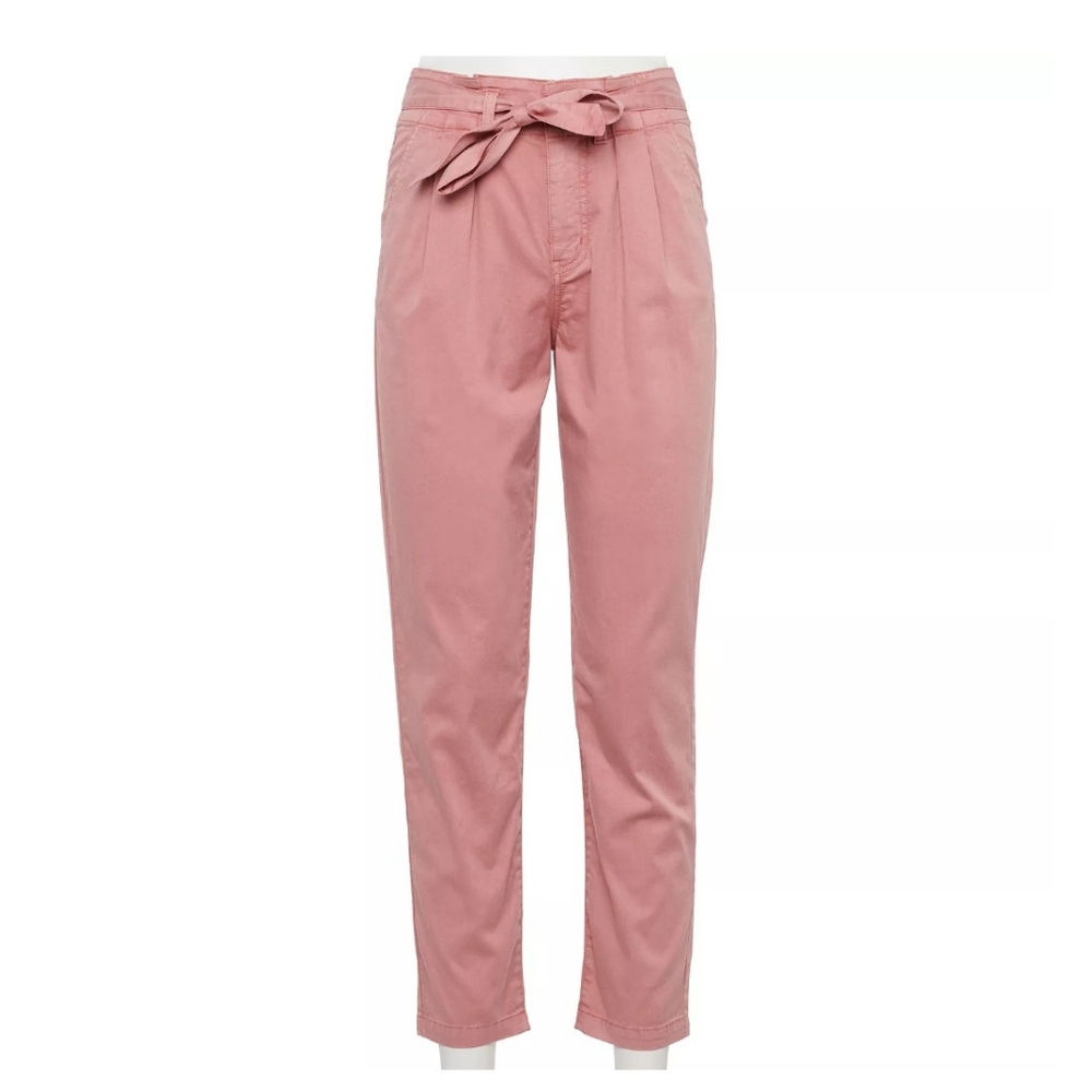 NWT Juniors SO Pleated Mom Pants